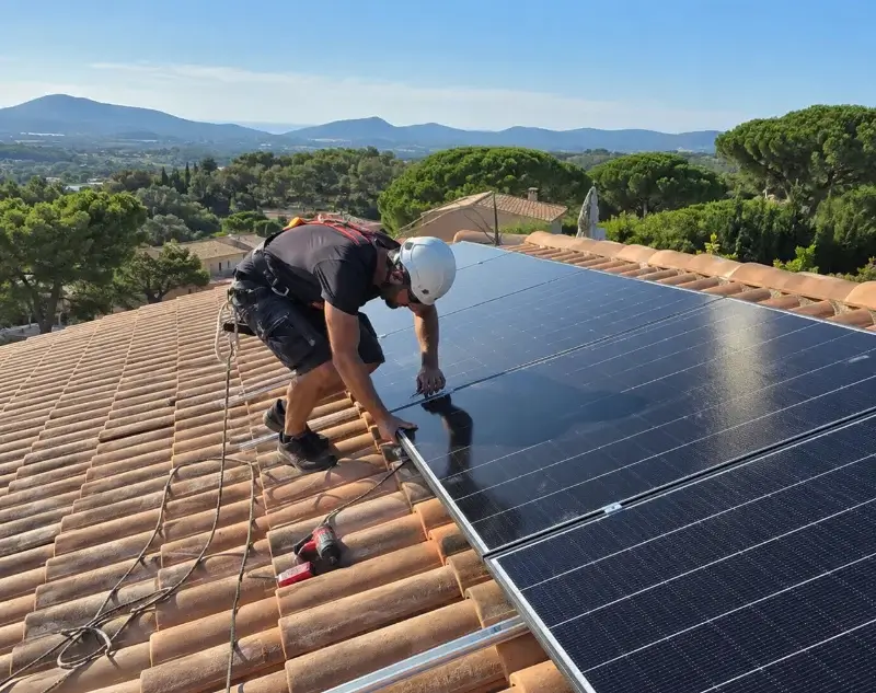 Installateur panneaux solaires Saint-Pierre-d'Eyraud — pose photovoltaïque sur toiture